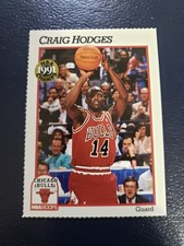 Craig Hodges Chicago Bulls 1991 Hoops Kodak Perforated California State Univ