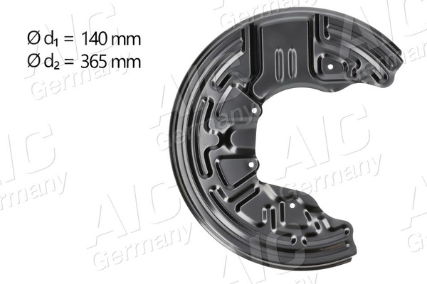 AIC Ankerblech Spritzblech Bremsscheibe Vorne Rechts FüR Audi A4 8EC B7 8E2-image