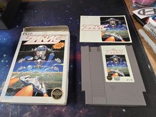 ZANAC Nintendo NES System Cartridge, Manual & Box Authentic Tested CIB Complete