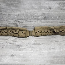 Pre WW1  Mill's US 10 Pocket Ammo Cartridge Belt 1907 Pat Date