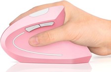 Ergonomic Mouse Wireless, Rechargeable Mouse Silent for Carpal Tunnel Right H...
