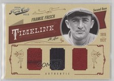 2012 Playoff Prime Cuts Timeline Trio Materials 14/15 Frankie Frisch #21 HOF 2d8