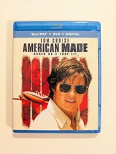 American Made (Blu-ray/DVD 2 Disc Set, 2017) - Tom Cruise