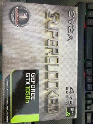 EVGA NVIDIA GeForce GTX 1050 Ti 4GB GDDR5 Graphics Card - 04G-P4-6253-KR