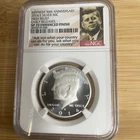 Kennedy 50th Anniversary Silver Coin 2014-S High Relief NGC SP70 Enhanced Finish