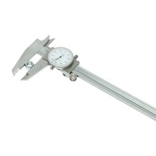 HFS R 0-8" Stainless Steel 4 Way Imperial Dial Caliper .001" Shock Proof