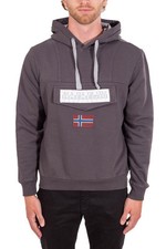 NAPAPIJRI - Felpa uomo Burgee con tasca frontale