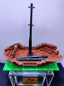 LEGO 6285 Black Seas Barracuda Pirates HULL & MASS parts Lot AS-IS 