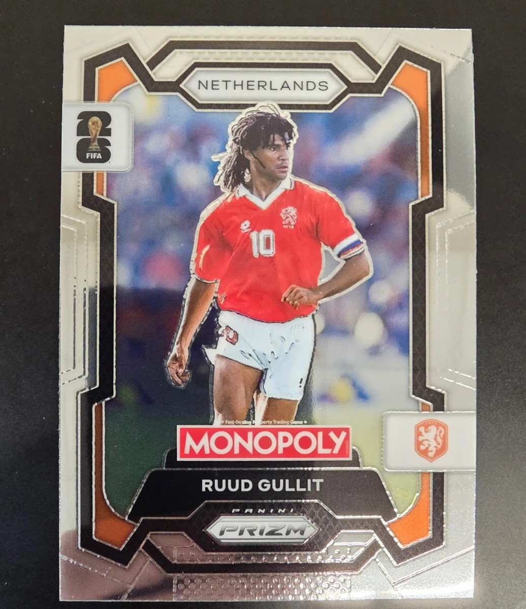 2026 Panini Prizm Monopoly FIFA World Cup Ruud Gullit Card #75