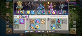 TH14 Half Max. Hero (64/70/51/41/27)Good Skns/Both device IOS/ANDROID. Cheap