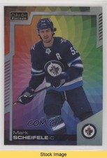 2020-21 O-Pee-Chee Platinum Rainbow Color Wheel Mark Scheifele #137 READ hj3