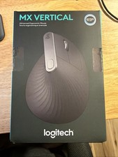 Logitech MX Vertical Advanced Ergonomic Wireless Mouse - Black