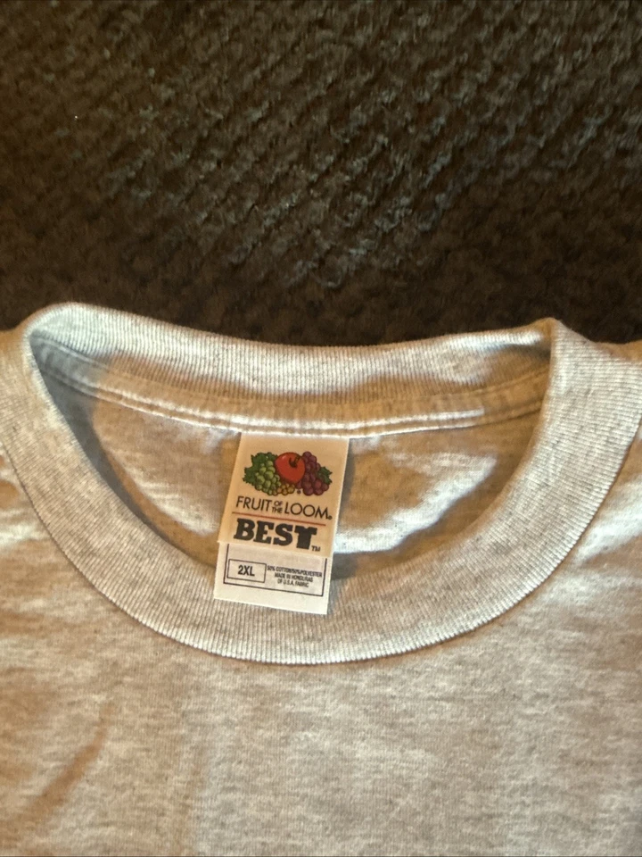 Vintage FOTL T Shirt XXL 2XL Wolf Native American Nature Y2K Sonata - Image 3 of 4