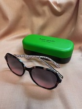 Kate Spade Sunglass Frames Tortoise Pink Flowers Hello Sunshine EUC DS02