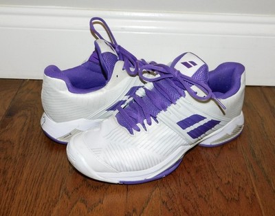 Babolat Womens Sz 9.5 Propulse Fury All Court Sneaker Tennis Pickleball Shoe