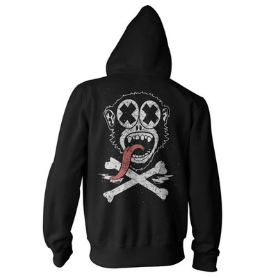 GMG Knockout Black Zip Up Hoodie Size 2XL