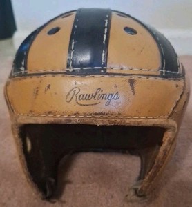 1869 football helmet Vintage 1960s MacGregor Football Helmet Custom Baltimore Colts Tom Mat   WESTBROOKSPORTSCARDS