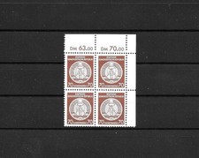 DDR Dienst 27 xI Y I Eckrand-Viererblock postfrisch einwandfrei Fotobefund BPP!!