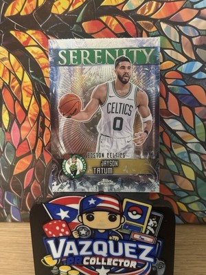 2025 Topps Chorme Jayson Tatum Insert Serenity SY-7 Celtics (250U)
