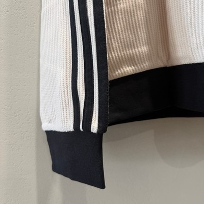 Adidas Waffle Classic Track Top Wonder White Asian Fit KQ6864 | eBay