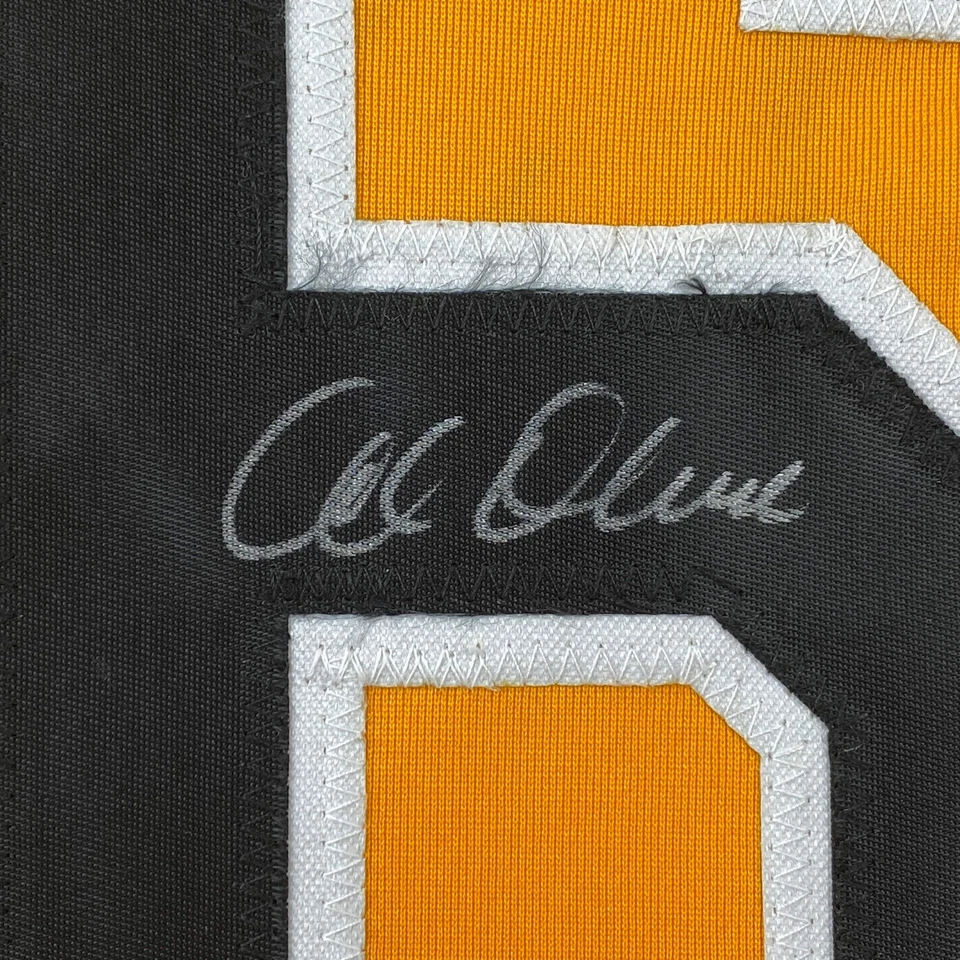 Autographed/Signed AL OLIVER Pittsburgh Yellow Jersey JSA COA Auto - Image 3 of 4
