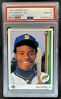1989 Upper Deck Ken Griffey Jr. Rookie RC #1 Mariners PSA 8
