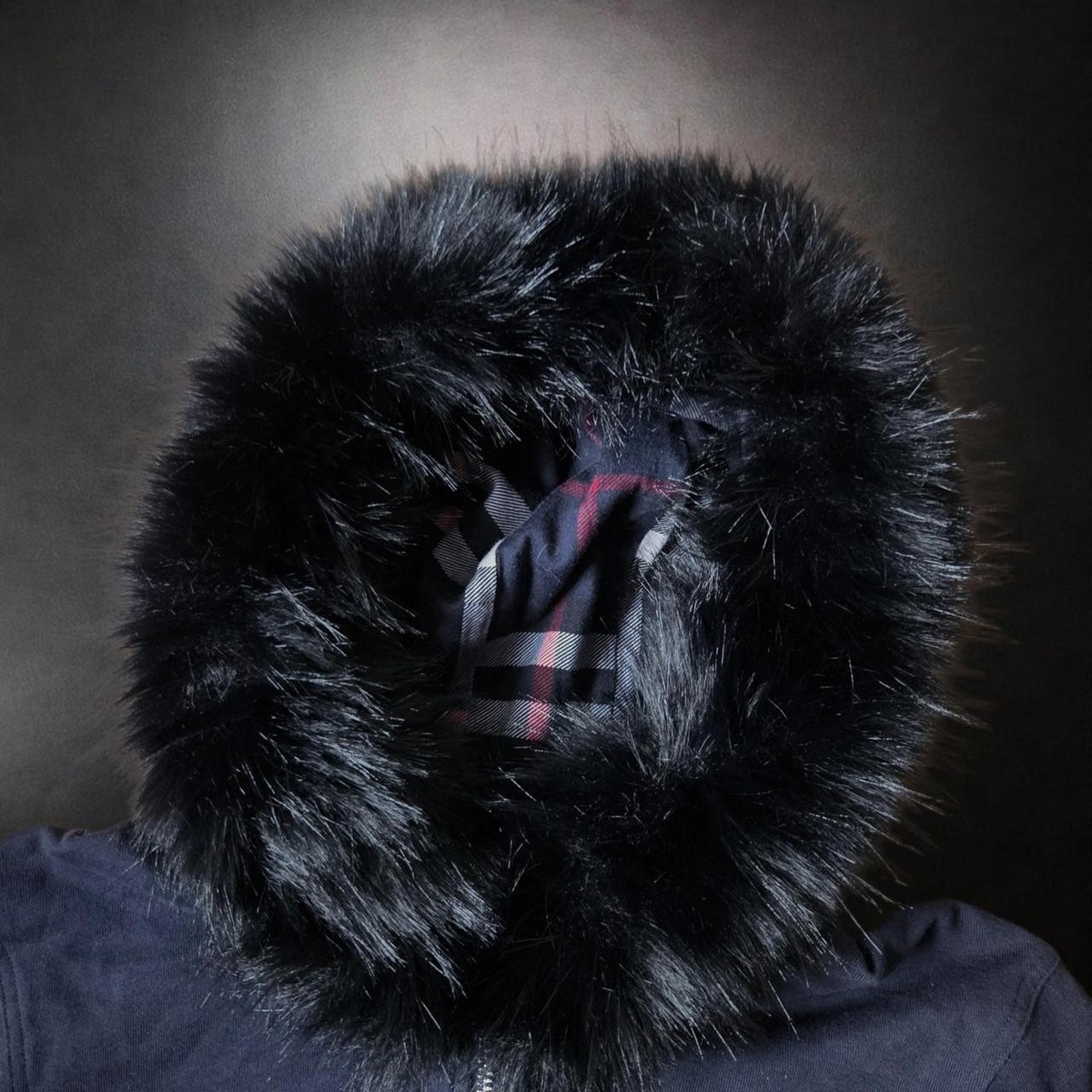 Burberry Black Label Zip Up Fur Hoodie | eBay