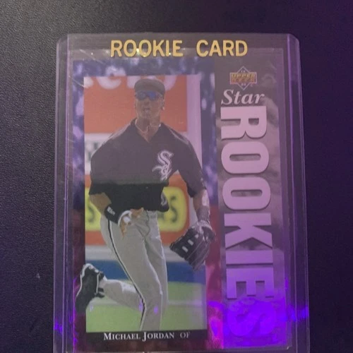 1994 Upper Deck Star Rookies Michael Jordan Chicago White Sox Baseball Card