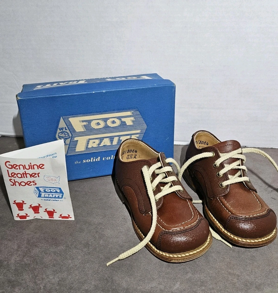 Las mejores ofertas en Calzado Vintage 1970s Marrón para Niños | eBay