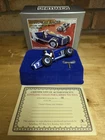 Vintage 2003 Schylling Speedway Racer Classic Windup Tin Car with Driver