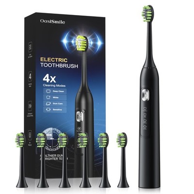 Sonic Electric Toothbrush for Adults - 42000 VPM Deep Cleaning for Sensitive ...