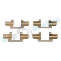 ZubehöRsatz Scheibenbremsbelag RAP Brakes R-U0243 FüR CitroËN C3 1 C2 Enterprise