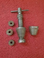 Vintage Heavy Duty Steel Tap Seating Tool Tap Reseater
