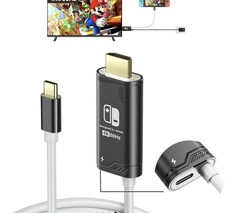 Switch Dock for Nintendo Switch/OLED USB C to HDMI-Compatible Cable Adapter