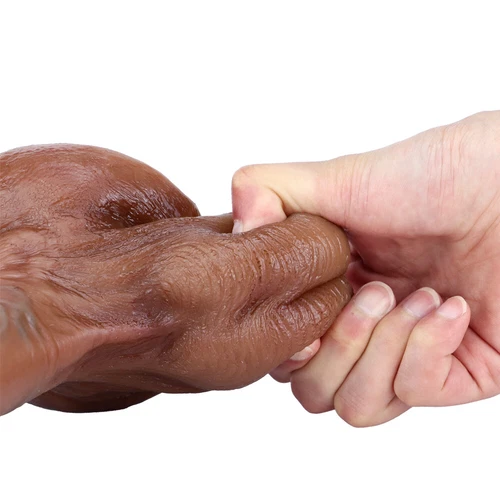 Riesiger großer Dildo Flüssigsilikon Realistisches Hautgefühl Penis Saug-Big-Dick Toy - Bild 7 von 19