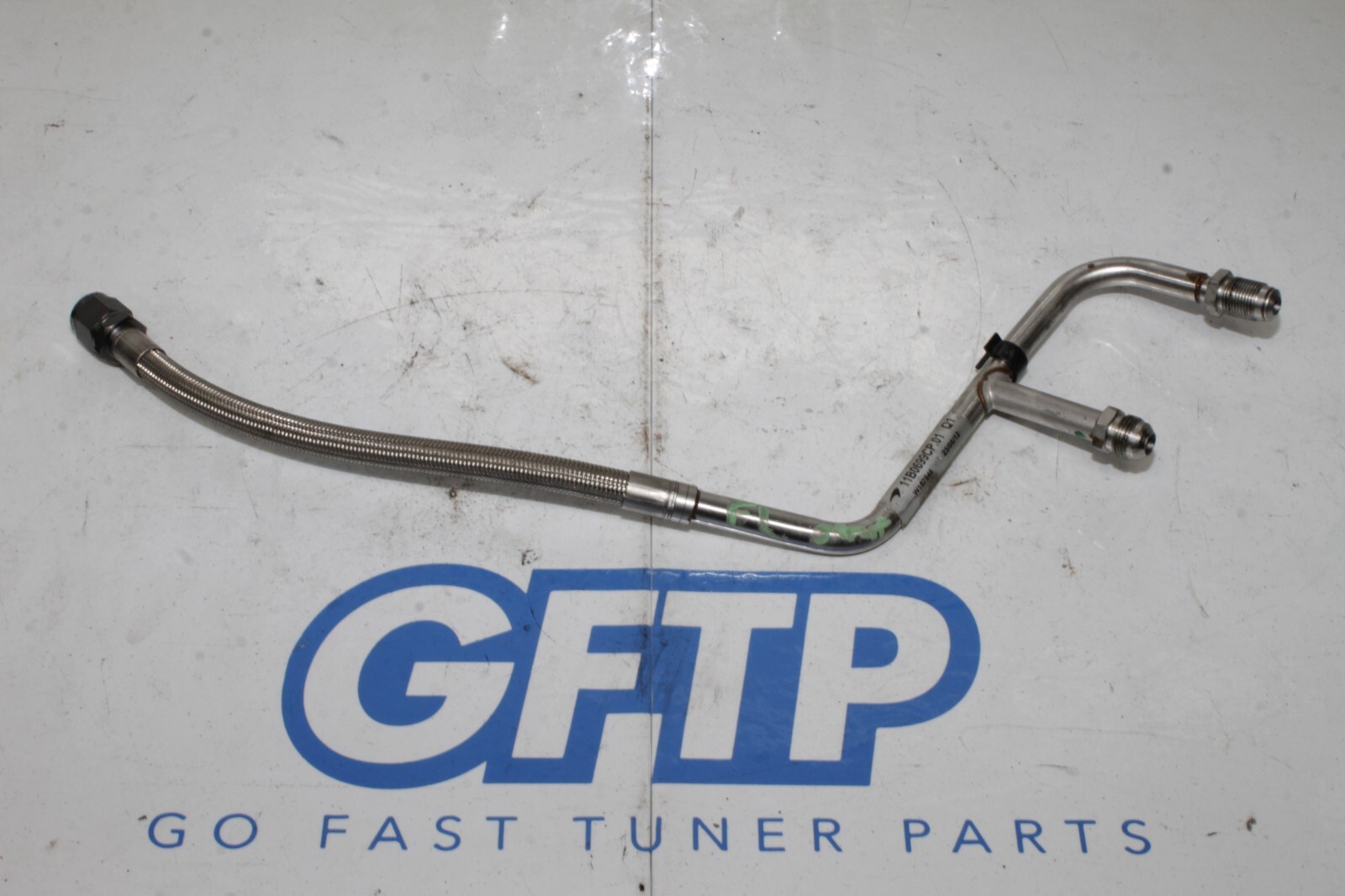 12-14 MCLAREN MP4-12C 12C 570 OEM LH FRONT HYDRAULIC HOSE LINE PIPE 11B0699CP