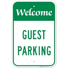Guest Parking Sign, No Parking Sign,