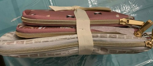 CONAIR COSMETIC BAG NEW 3 SET MULTI COLOR (GRAY,PINK AND BEIGE) 5.00 each - Picture 4 of 4