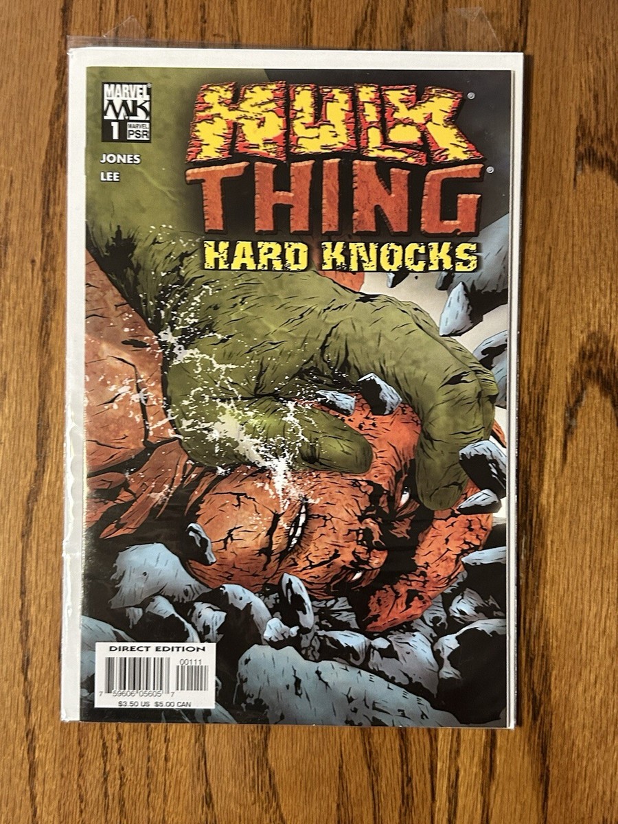 HULK / THING HARD KNOCKS #1 JAE LEE COVER BRUCE JONES STORY MARVEL
