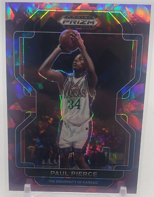 2022-23 Panini Prizm Draft Picks Purple Ice Prizm #064/149 Paul Pierce #40 HOF