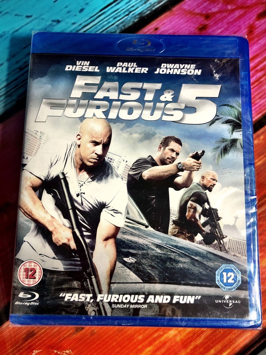 Fast And Furious Five Rio Heist (Blu-ray, 2013) for sale online