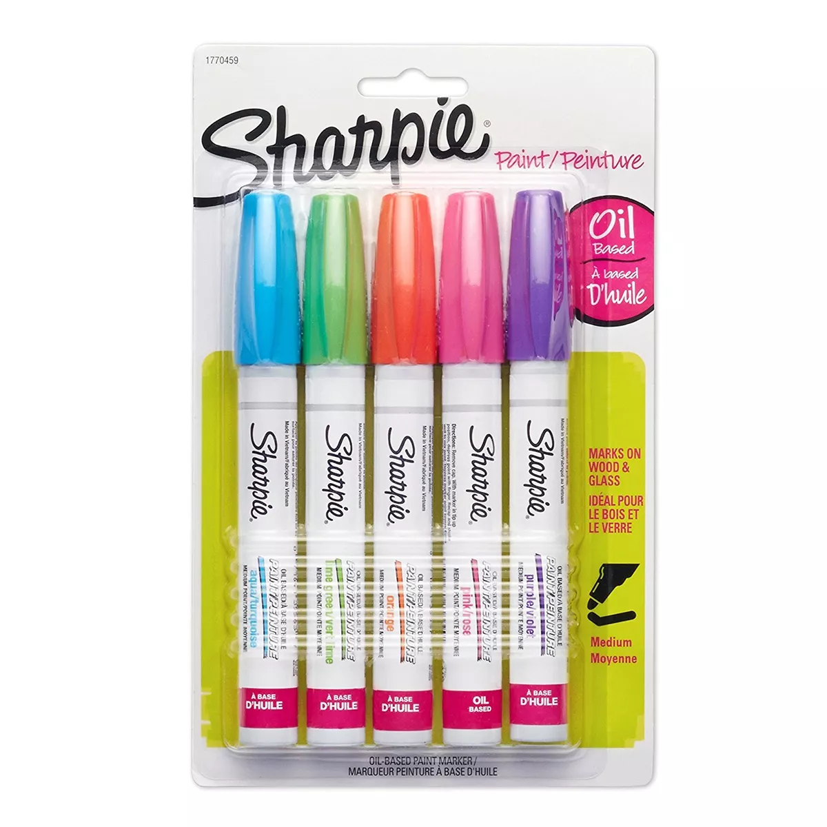 Sharpie - Permanent Marker, Fine, Assorted Colors , 24 Count – My