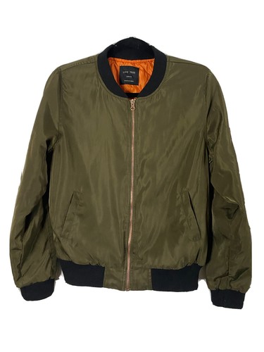Love Tree Women's Bomber Jacket Olive 