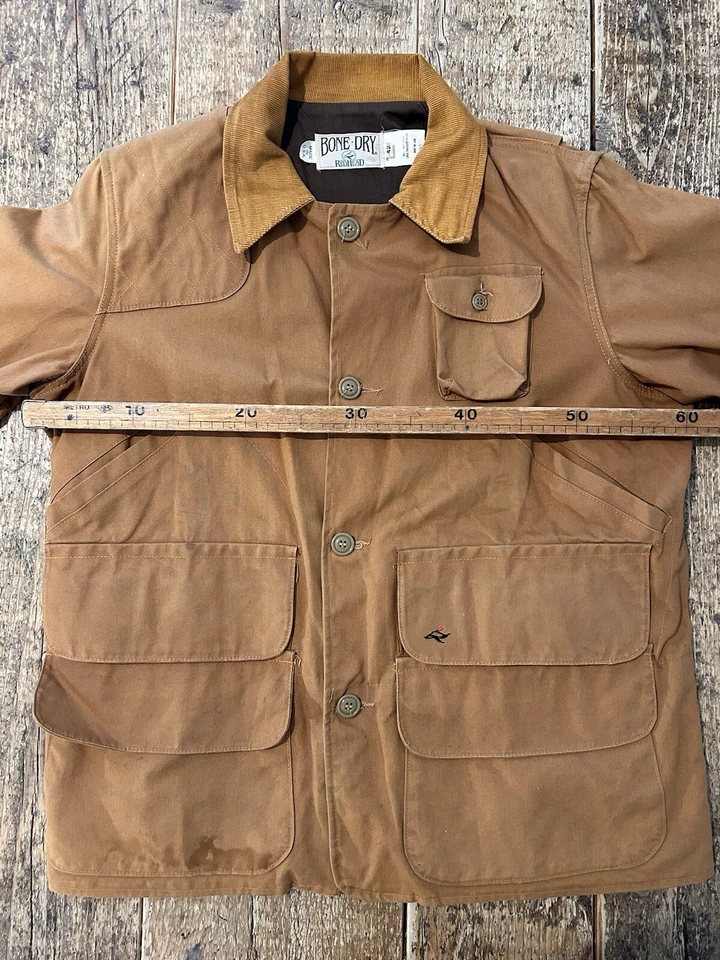 Bone-dry Red Head Giacca Jacket Hunting Tg 42 Made USA Cotone Canvas 70’s - Imagen 4 de 4
