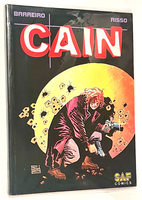 CAIN VIntage 2003 1st Ed By Ricardo Barreiro TPB Graphic Novel SAF Comics Book