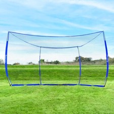 FORTRESS Proflex Cricket Backstop Net | 16FT x 9FT &ndash; Pop-up Safety Net