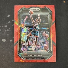 GARY PAYTON 2022-23 Panini Prizm Red Cracked Ice Prizm #283