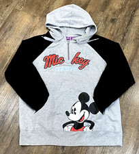 Walt Disney World Hoodie Sweatshirt VTG Zip XXL Mickey Mouse Embroidered EUC
