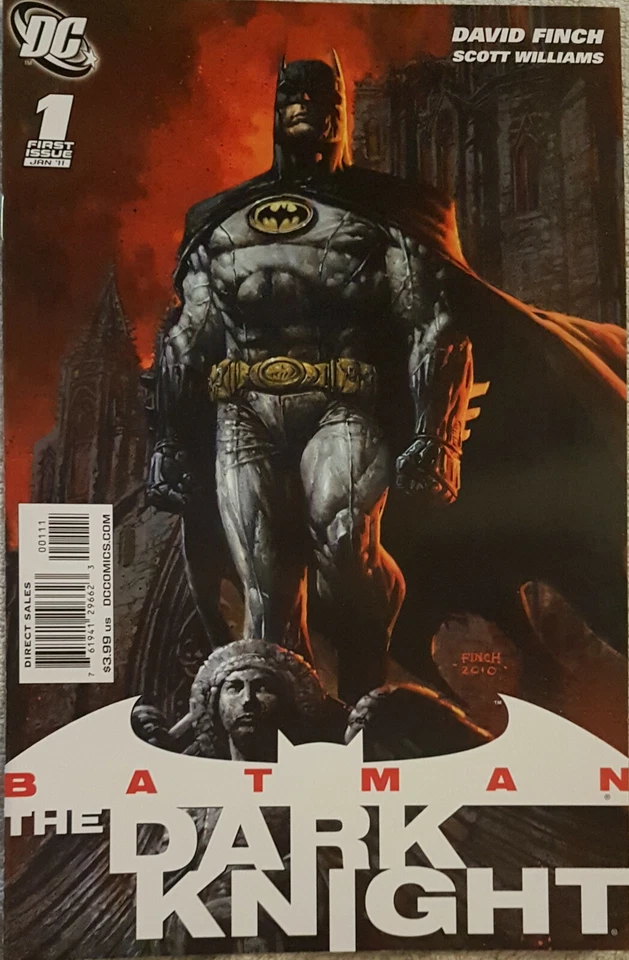 Batman The Dark Knight #1 2010 - David Finch DC Comics US - Photo 1/1