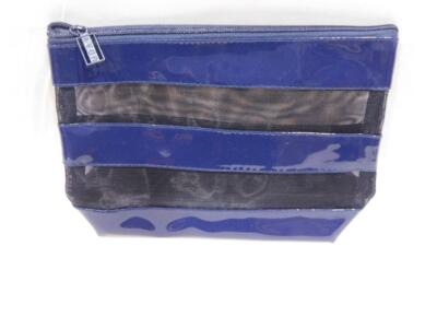 NWOT- Luxuries Makeup Case from Avon - Navy Blue